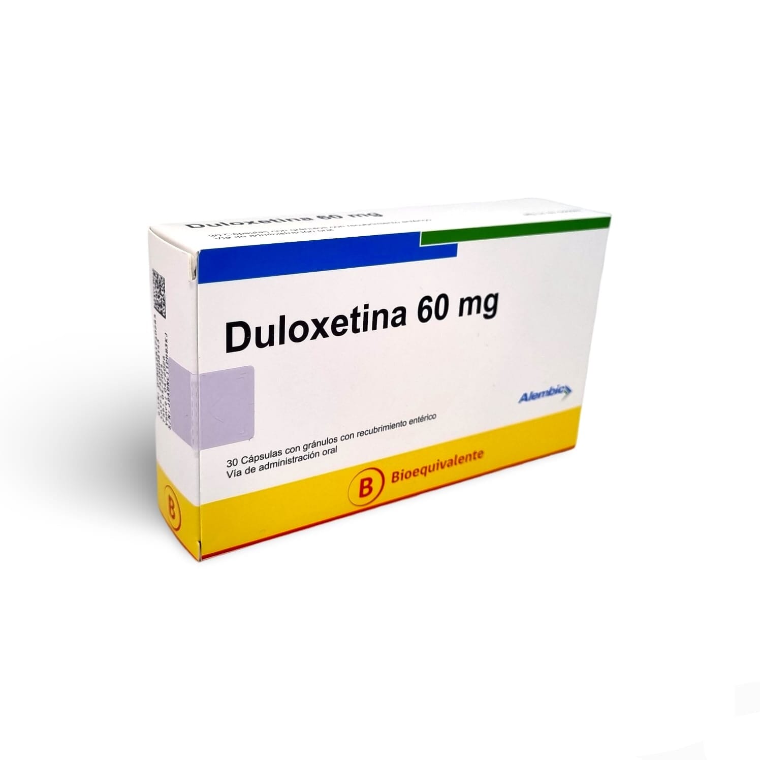Duloxetina 60 mg x 30 cápsulas alembic